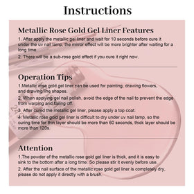 RARJSM quick-drying chrome gel for long-lasting glossy nails