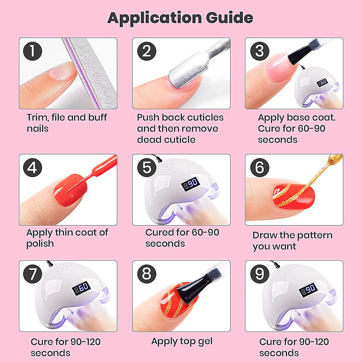 RARJSM Gift-ready packaging makes a thoughtful present for nail art enthusiasts.
