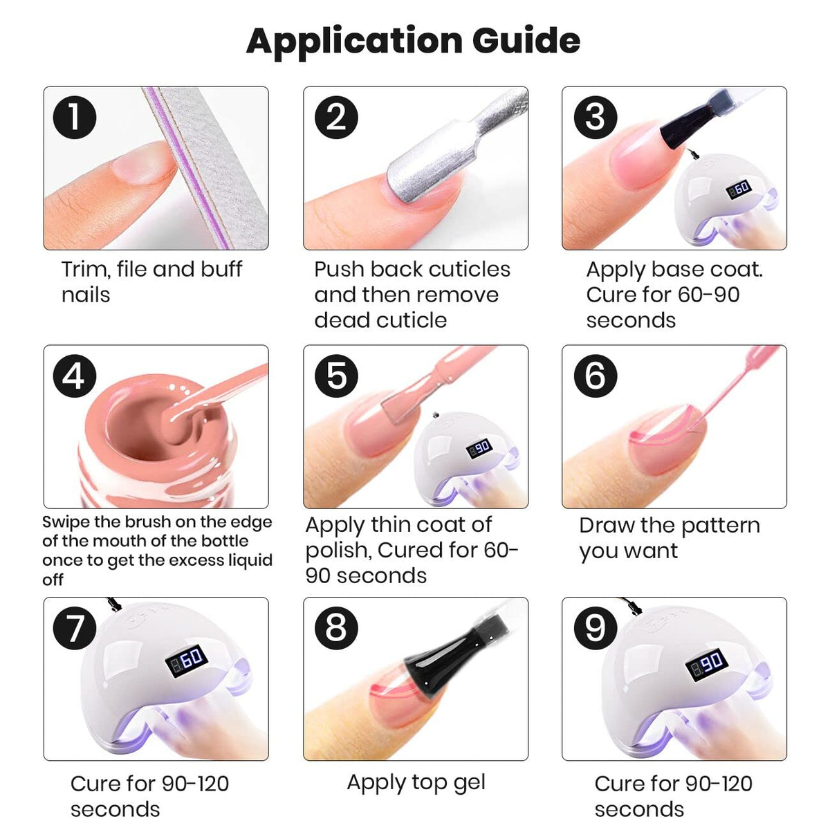 RARJSM at-home salon nail art ideas with glow in the dark polish