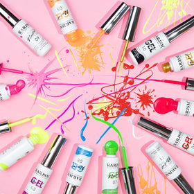 RARJSM Non-toxic natural resin formula supports safe DIY gel manicures at home.