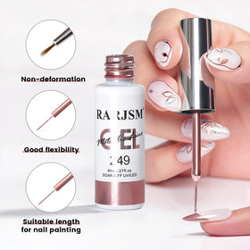RARJSM shiny chrome effect adds depth and dimension to designs