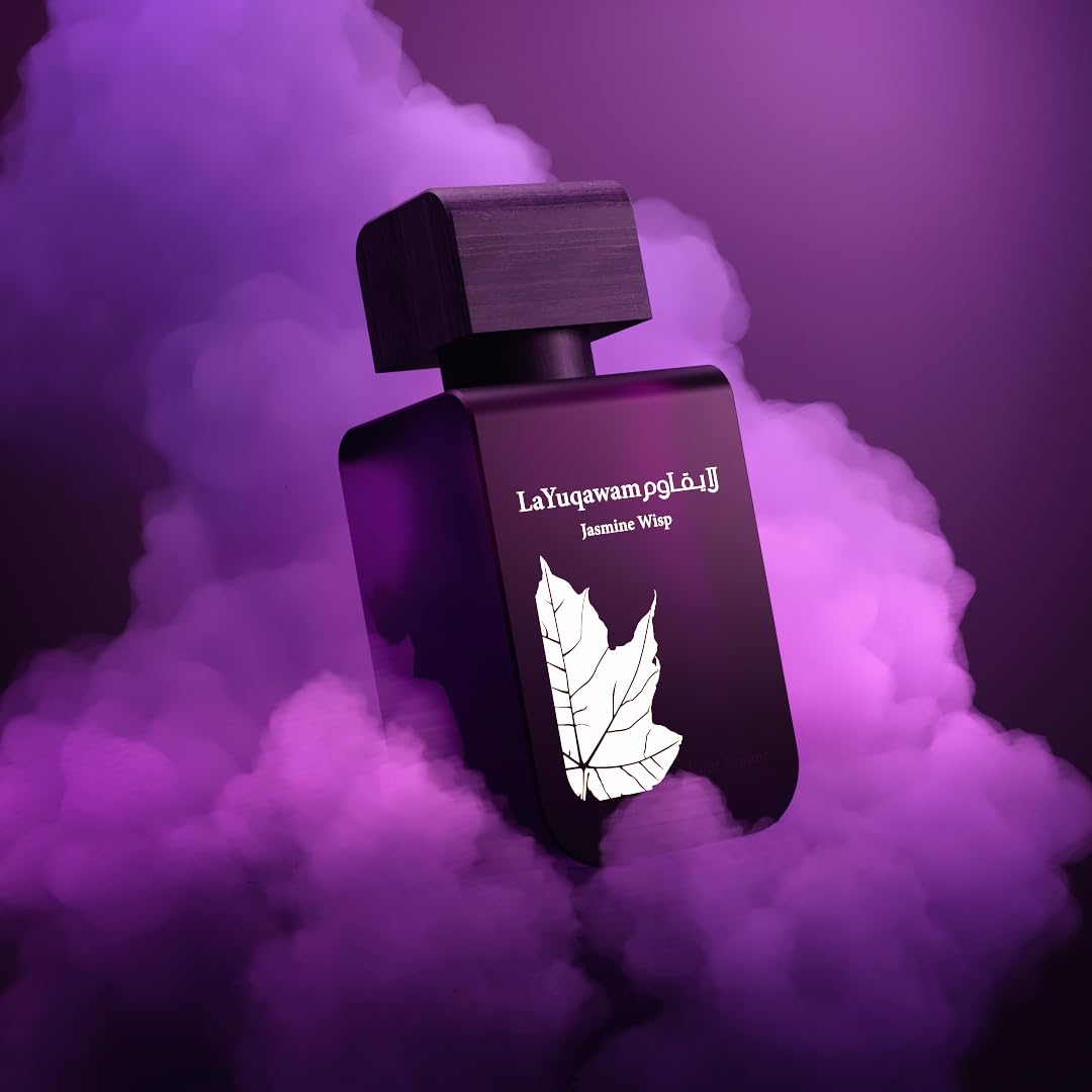 RASASI La Yuqawam Jasmine Wisp box, elegant packaging ideal for gifting.