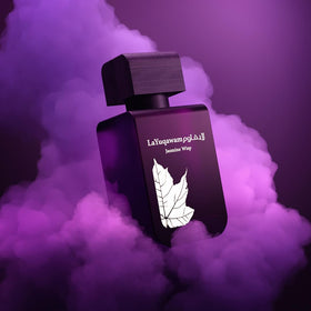 RASASI La Yuqawam Jasmine Wisp box, elegant packaging ideal for gifting.