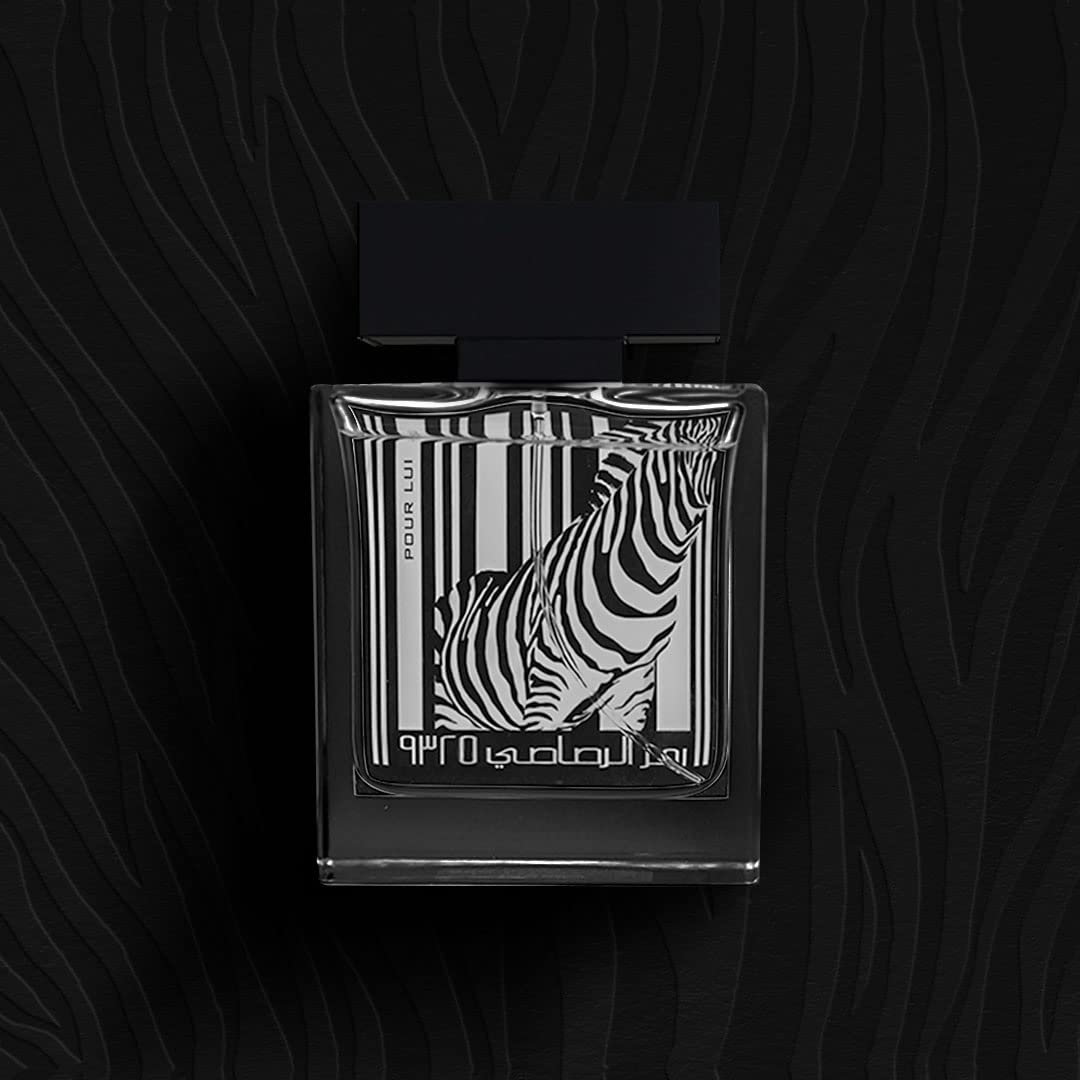 RASASI Rumz Al 9325 EDP close up note, fruity musk hints for evening wear.