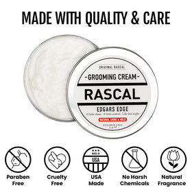 Rascal Original Edgar's Edge packaging box communicates quality and care.