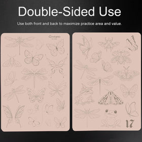 Rasmet micro-tattoo design templates for tiny, precise line work