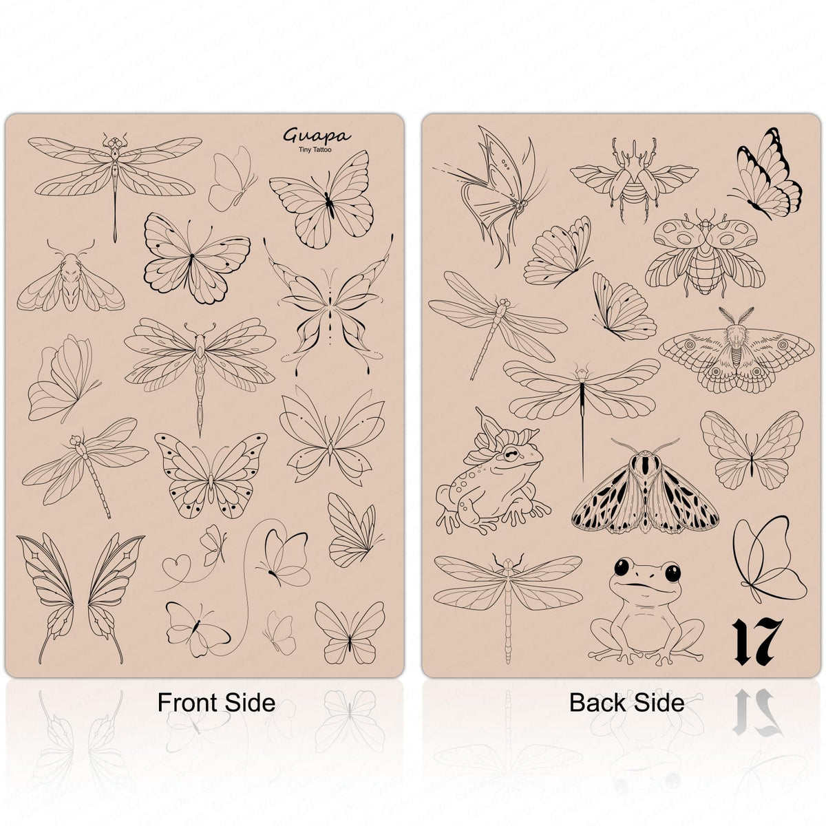 Rasmet fine-line stencil designs pre-printed to enhance detailing and line consistency