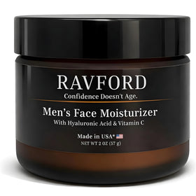 RAVFORD Men’s Face Moisturizer matte finish shine-free daily use.