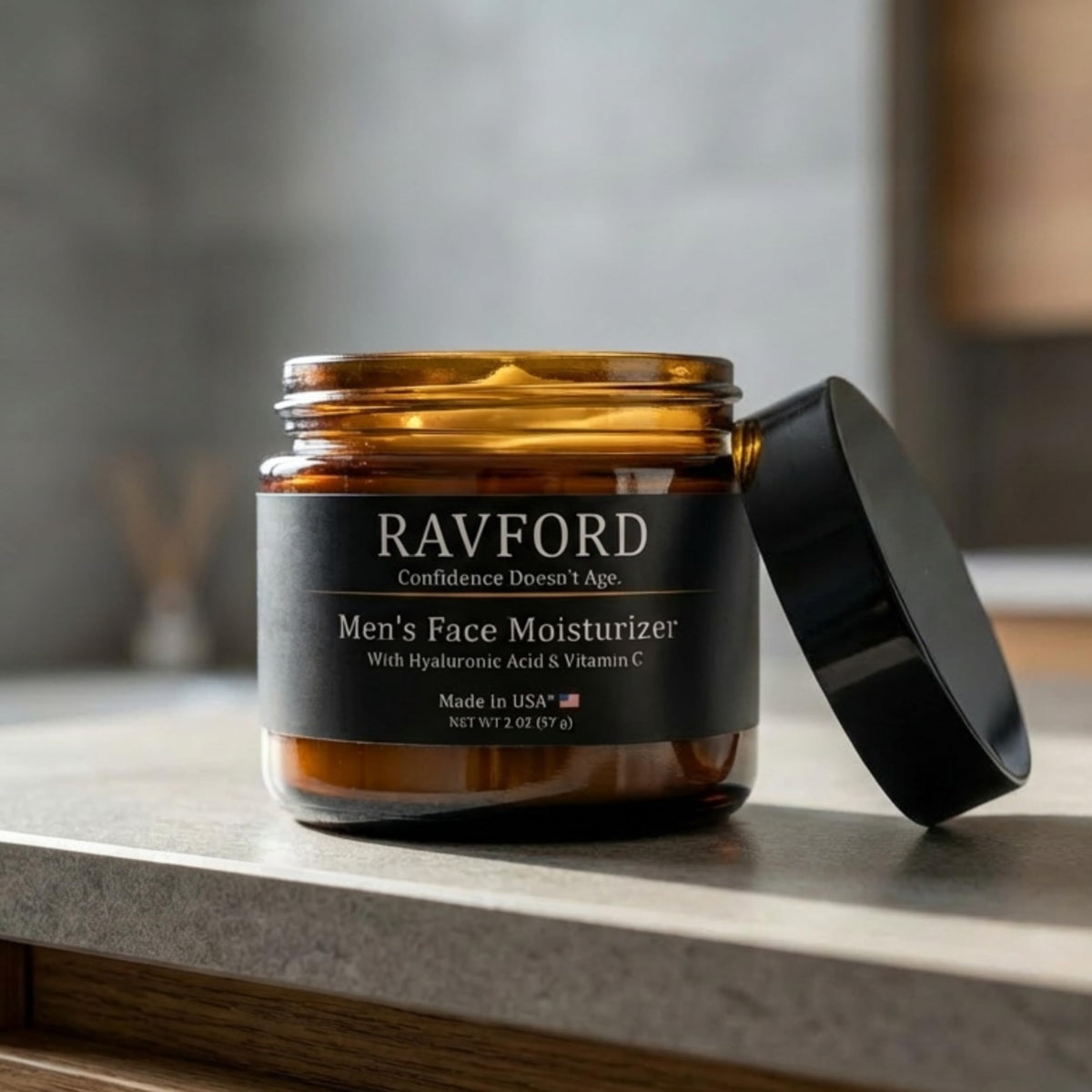 RAVFORD Niacinamide support promotes smoother, more even texture.