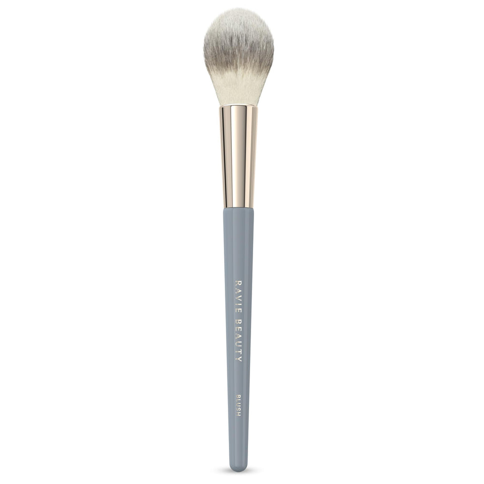 Ravie Beauty blush brush precision head for seamless blush placement