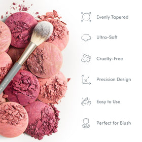 Ravie Beauty blush brush ultra-soft bristles for soft blending