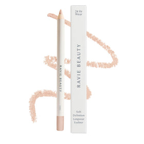 Ravie Beauty DUNE waterline pencil cap closeup in nude shade