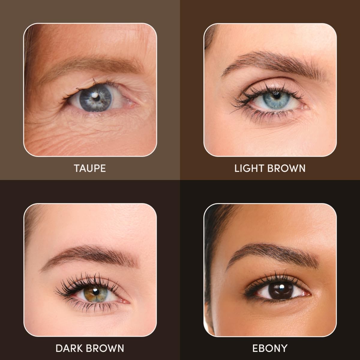 Ravie Beauty Easy Everyday Brow Pencil light brown shade swatch.