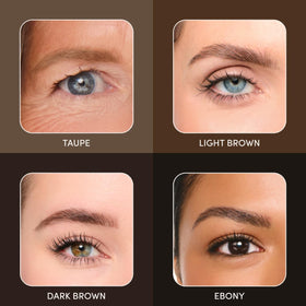 Ravie Beauty Easy Everyday Brow Pencil light brown shade swatch.