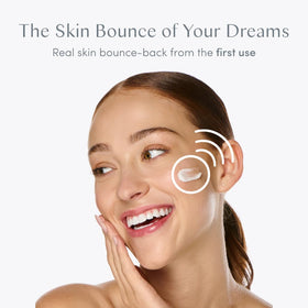Ravie Beauty hydrating moisturizer on skin showing instant plumpness and a soft, non-greasy finish.