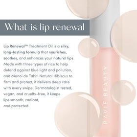 Ravie Beauty Lip Renewal offers long-lasting non-sticky shine.