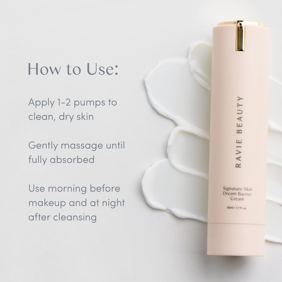 Ravie Beauty sensitive-skin friendly formula in a tube, calming complexion.