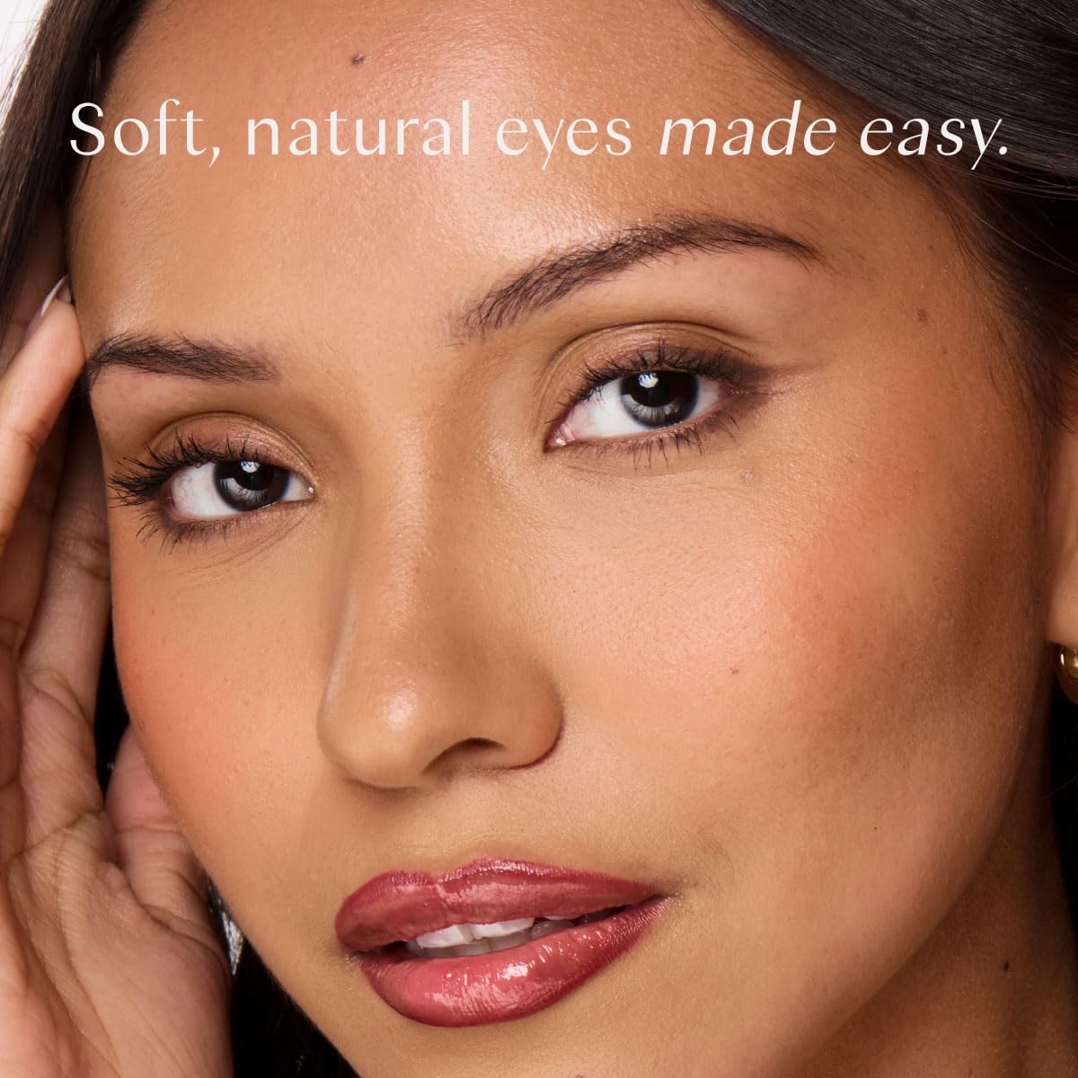 Smudge and blend with Ravie Beauty brush for a soft smoky effect