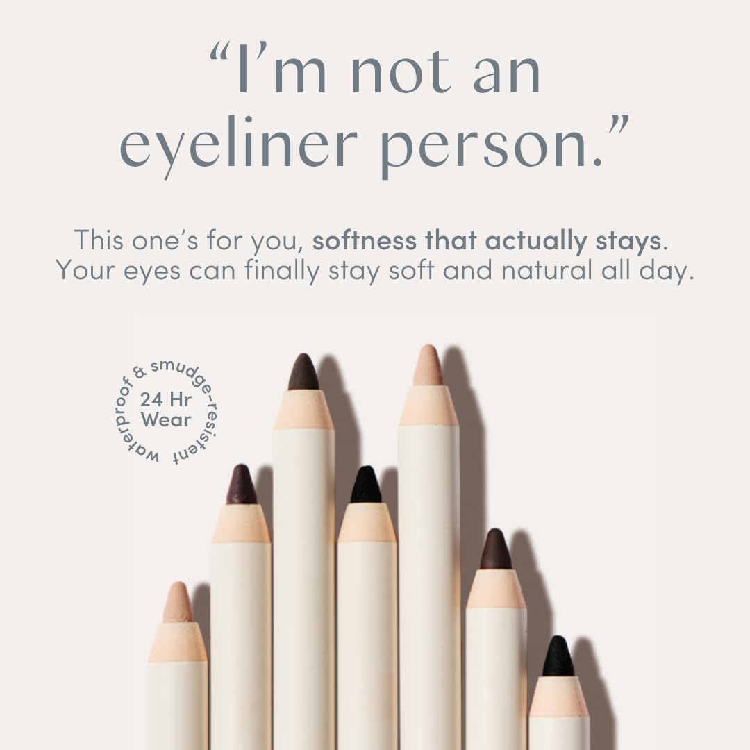 Ravie Beauty Soft Definition Eyeliner Pencil closeup shows creamy texture for easy glide