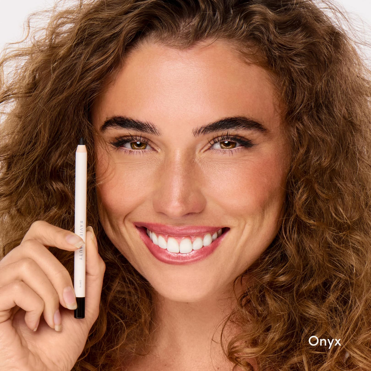 Ravie Beauty Soft Definition Eyeliner Pencil swatch for blendable color and subtle looks
