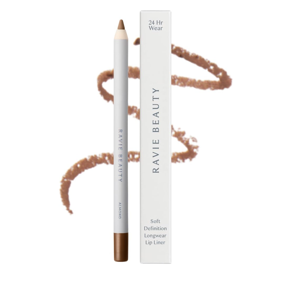 Ravie Beauty Soft Definition Longwear Lip Liner Almond – creamy glide for precise application