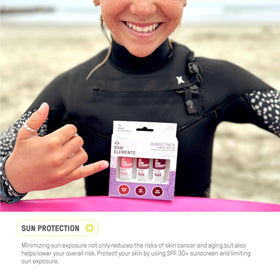 Raw Elements 8% non-nano zinc oxide sunscreen provides broad-spectrum coverage