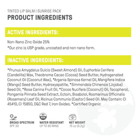 Raw Elements reef-safe packaging supports responsible lip care and the planet