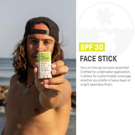 Close-up texture of Raw Elements mineral sunscreen paste designed for sensitive skin