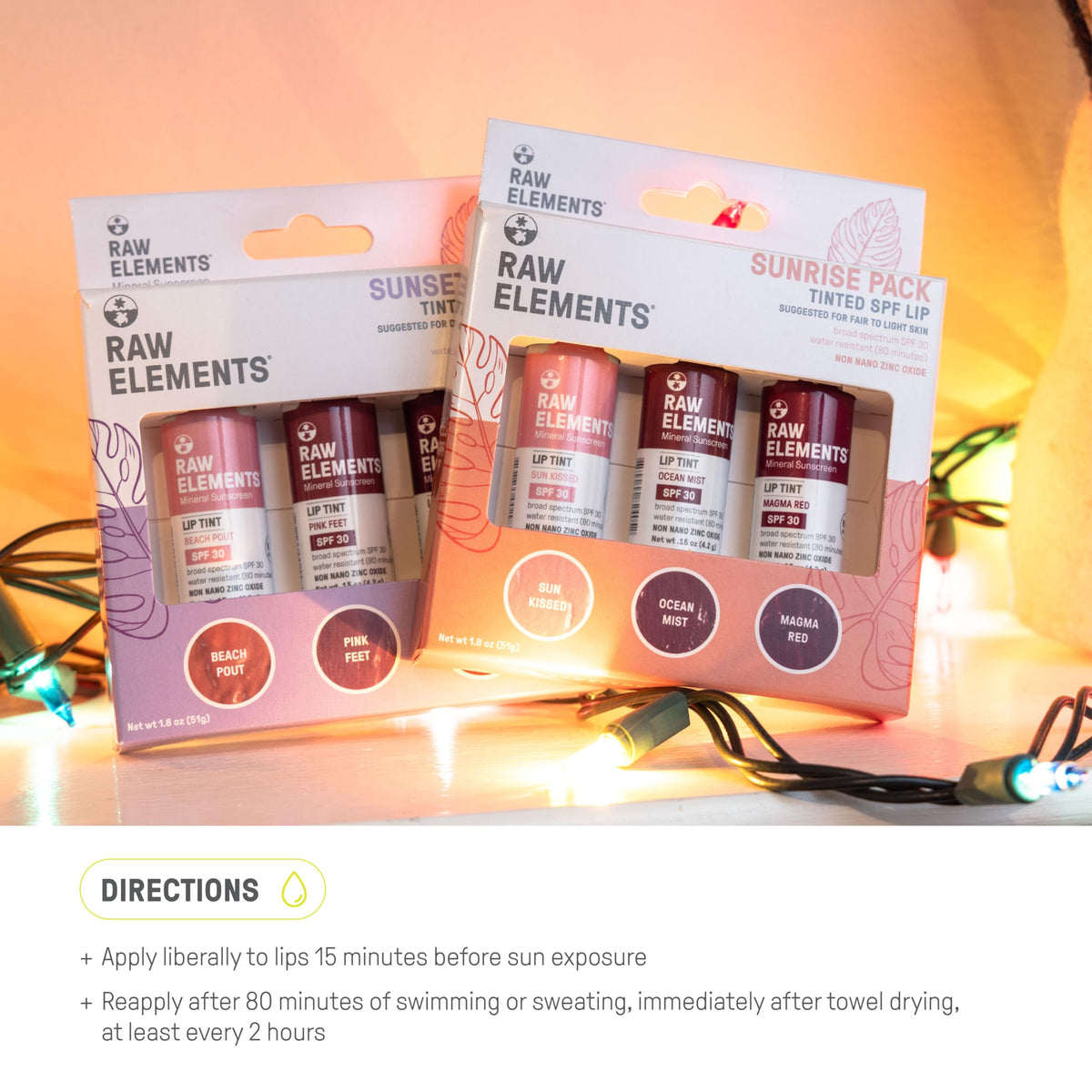 Raw Elements biodegradable packaging reduces waste without sacrificing lip protection