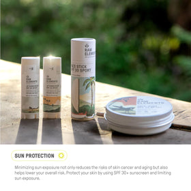 Travel-sized 1.8 oz tin makes sun protection convenient on the go.