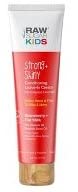 RAW SUGAR Kids Strong Leave-In Bottle detangles knots and adds silky shine.