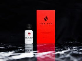 RawChemistry for Him on shelf display projects bold presence