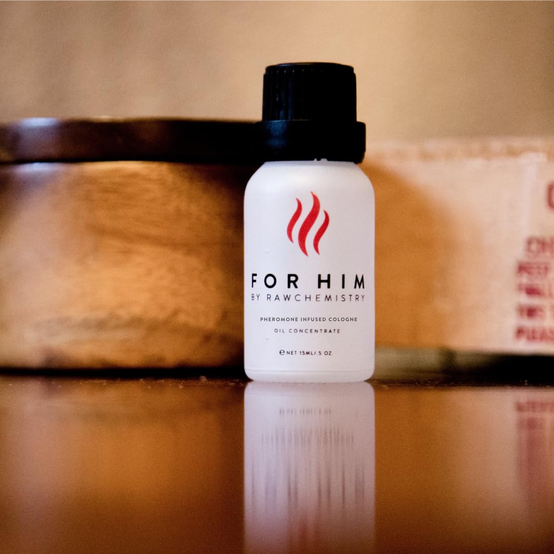 RawChemistry for Him tactile packaging conveys premium feel