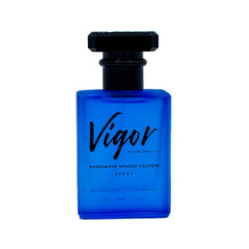 RawChemistry Vigor bottle pour showing controlled application.