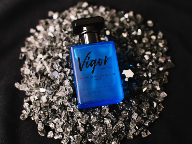 RawChemistry Vigor label detail showing brand and scent notes.