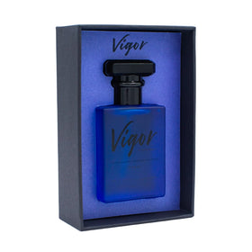 RawChemistry Vigor masculine ambience suggesting versatile use.