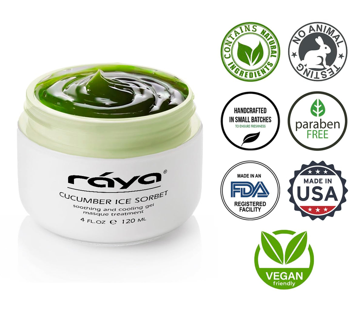 Aloe vera in Raya masque adds soothing moisture