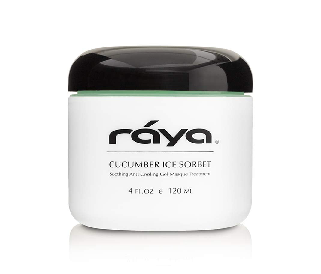 120 ml Raya masque bottle on a clean vanity