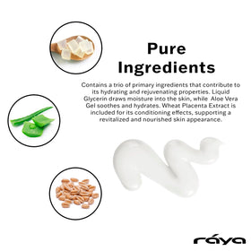 Raya HA Collagen Serum pump dispensing for easy daily use