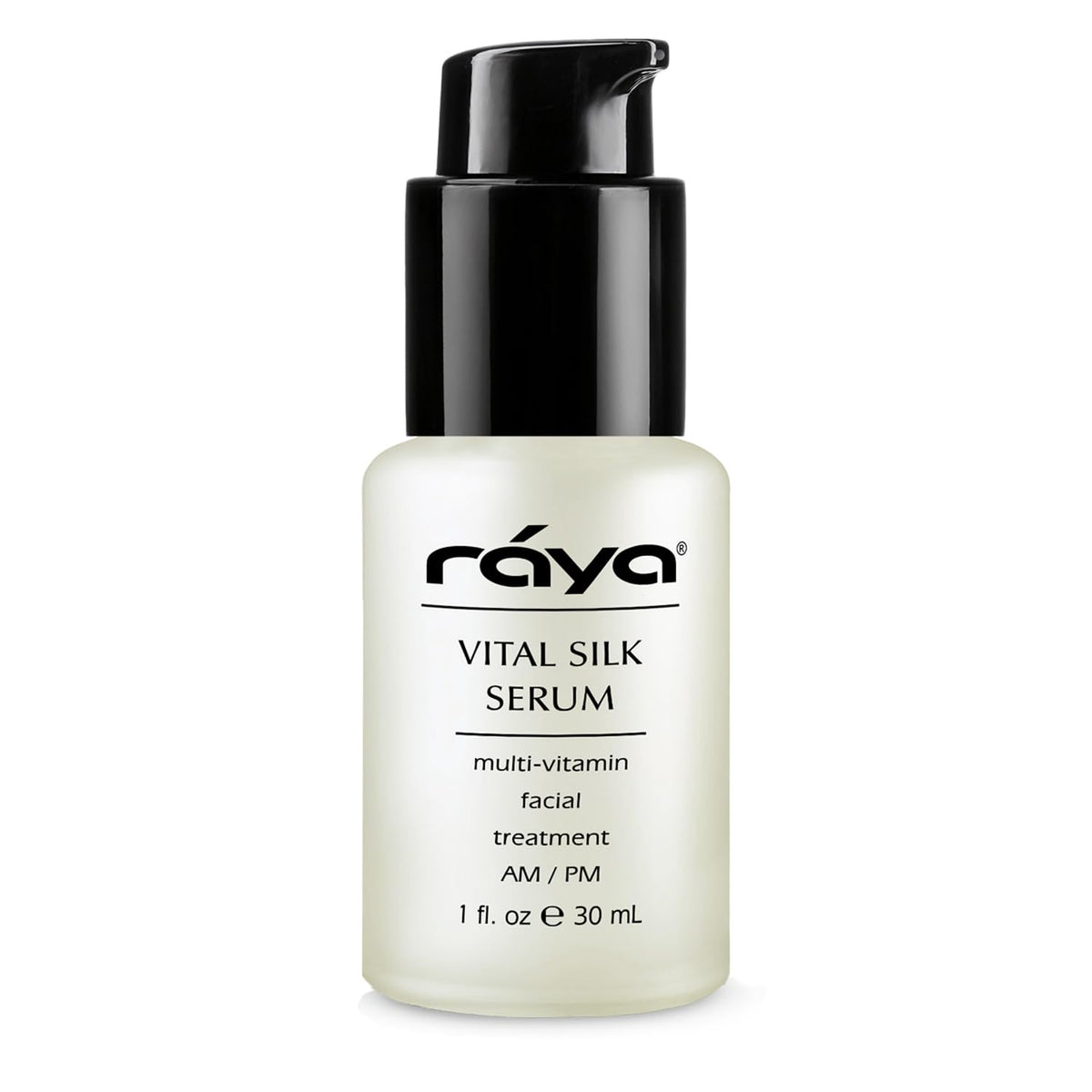 Raya Vital Silk Serum bottle for a premium daily routine that hydrates and smooths
