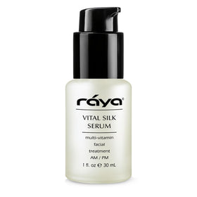 Raya Vital Silk Serum bottle for a premium daily routine that hydrates and smooths