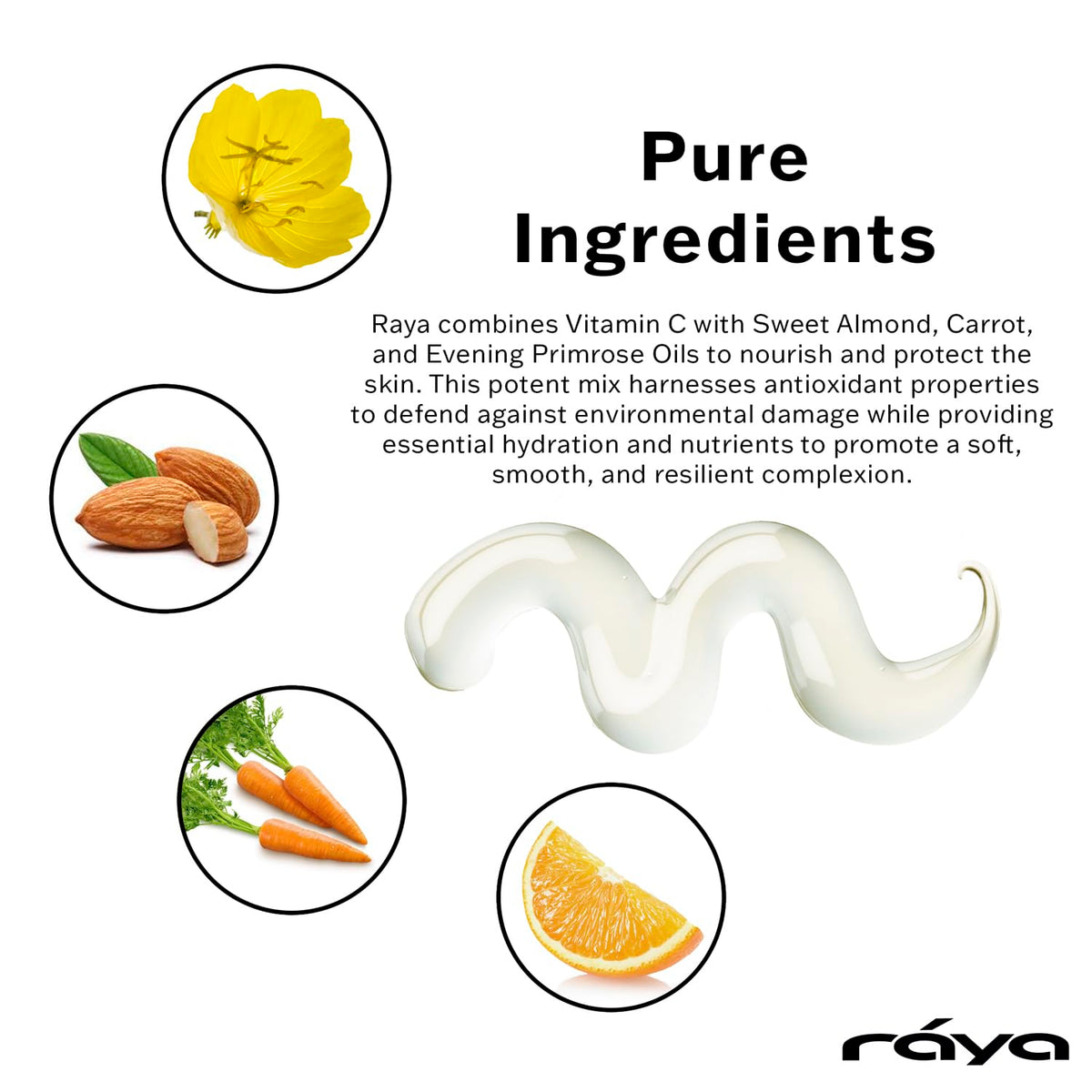 Raya Vital Silk Serum dropper enables precise application for even coverage