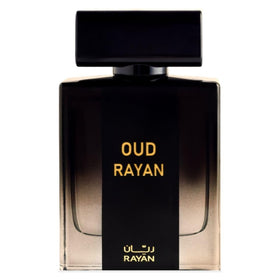 RAYAN Modern Oud perfume bottle front highlights premium design for daily wear