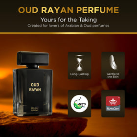 RAYAN Modern Oud perfume gift box ready for gifting on birthdays and anniversaries