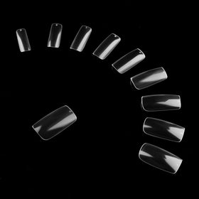 Natural and clear options suited for wedding, parties, and everyday nail art.