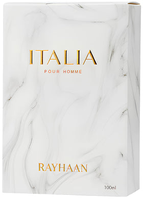 Rayhaan Italia elegant-flacon presents a premium look perfect for gifting.