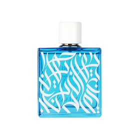 Rayhaan Ocean Rush label-detail highlights mineral amber accent for refined evenings
