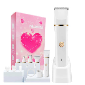 RaysDanc 5-in-1 bikini trimmer with versatile heads for facial, body, and bikini grooming