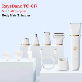 RaysDanc safe for facial, body, and bikini grooming with gentle results