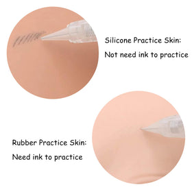 Rayyl eyebrow tattoo practice skin helps simulate brow contouring on a stable surface.